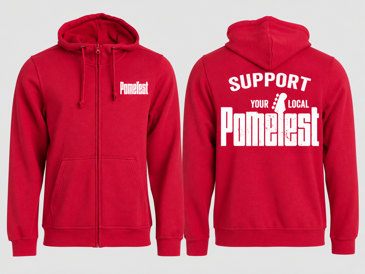 Basic Vetoketjuhuppari  "Support your Local"