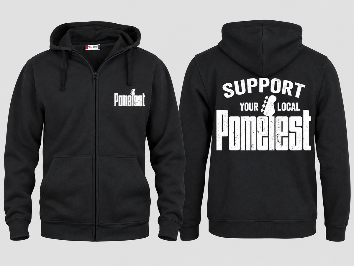Basic Vetoketjuhuppari  "Support your Local"