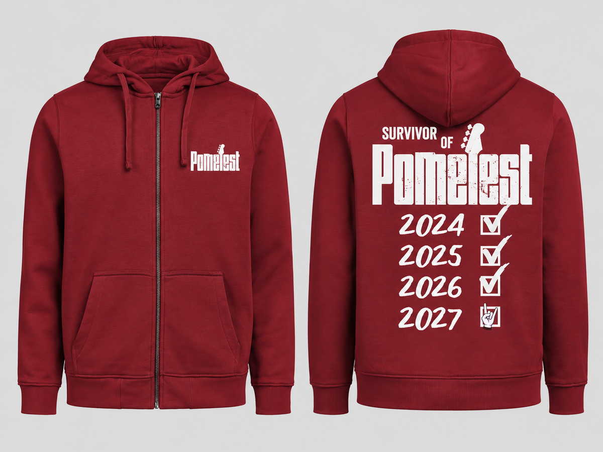 Premium Vetoketjuhuppari  "Survivor of PomeFest"