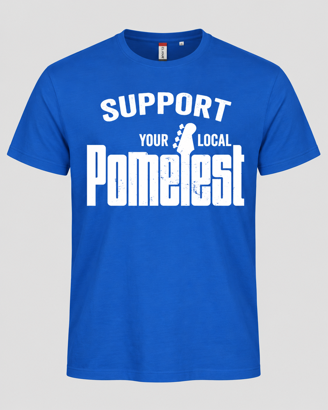 Basic T-Paita "Support your Local"