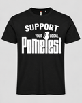 Basic T-Paita "Support your Local"