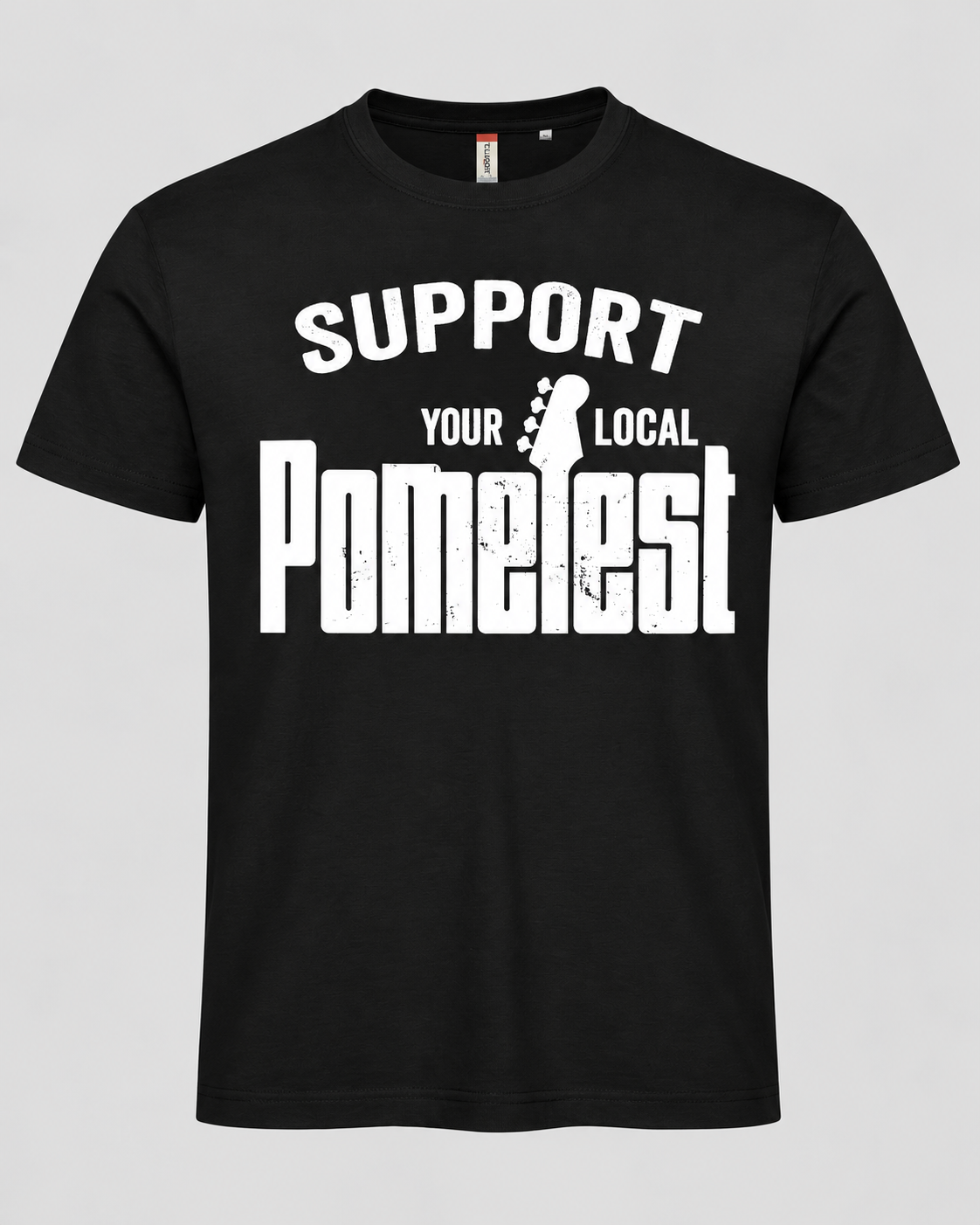Basic T-Paita "Support your Local"
