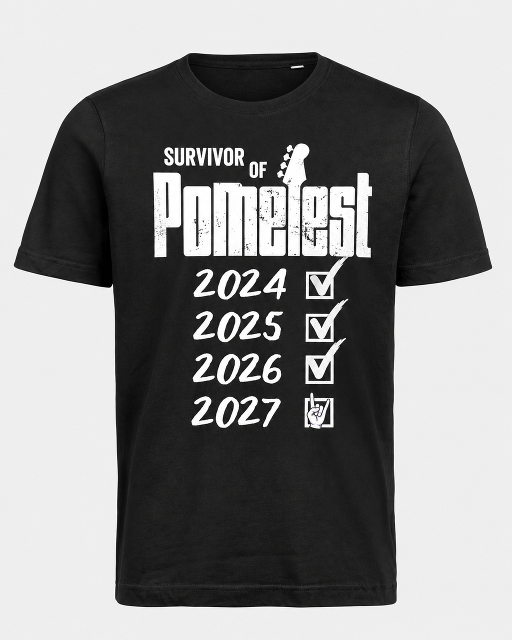 Premium T-Paita "Survivor of PomeFest"